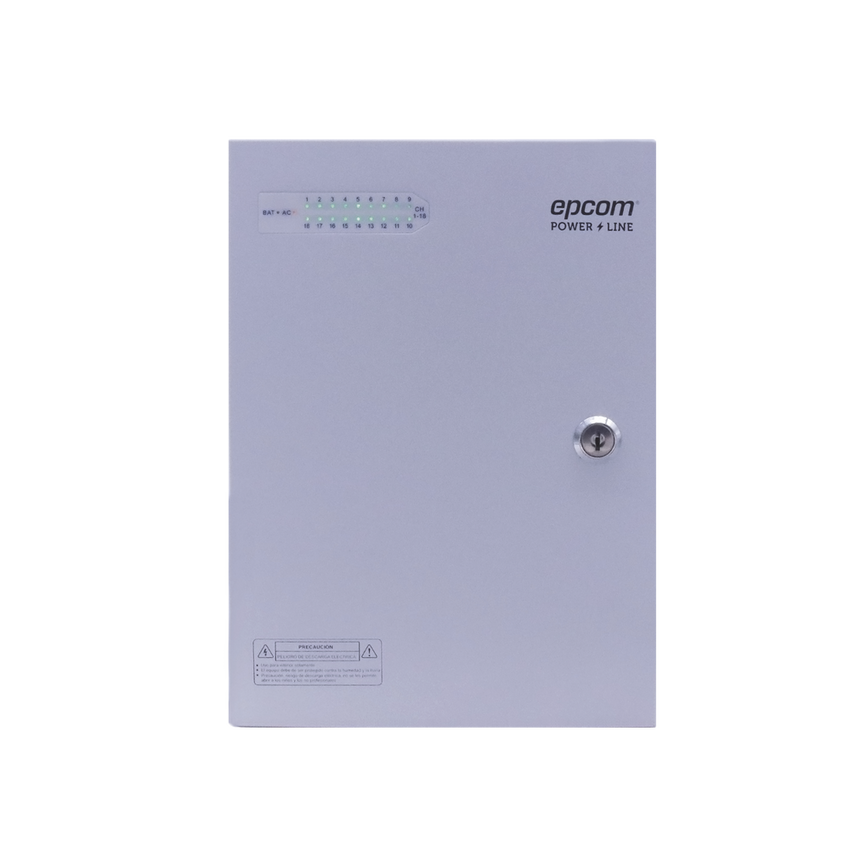 Fuente PREMIUM / 11-15 V / 18 canales / 30 A / Alta tecnología en seguridad / Doble ventilador / Hasta 1.85 Amperes por Salida / Filtro de Ruido por canal / Diseño de alta gama.
