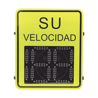 Radar Medidor de Velocidad de 3 Dígitos / Doble salida de Relevador / Tarjeta Micro SD / Puerto de red TCP IP / Detección de Exceso de Velocidad / Integración  con Cámara.