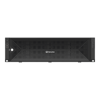 NVR de 64 canales /  Hasta 32 MP / H.265 & Wisestream / Procesamiento 400 Mbps / 3 Puertos de Red / Raid 5-6 / 16 bahias para disco duro (no incluidos)