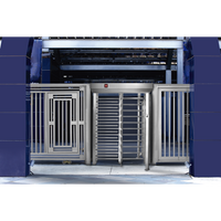 Torniquete Sencillo / Cuerpo Completo / Interior/Exterior /  Acero Inoxidable /Acabado de Lujo / Alto Tráfico