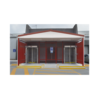 Torniquete Sencillo / Cuerpo Completo / Interior/Exterior /  Acero Inoxidable /Acabado de Lujo / Alto Tráfico
