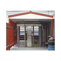 Torniquete Doble / Cuerpo Completo / Interior/Exterior / 100% Acero Inoxidable / Acabado de Lujo / Alto Tráfico