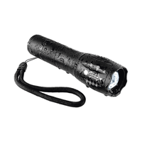 Linterna LED de Aluminio, 800 Lúmenes, IPX4, Resistente al Agua