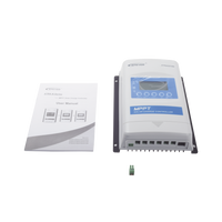 Controlador Solar MPPT 20A 12/24V, Máximo Voltaje de Circuito Abierto Voc 100Vcc, Configurable para Baterías de Litio