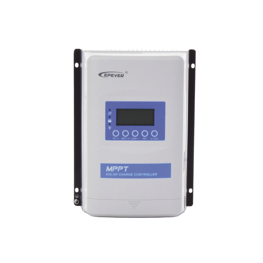 Controlador Solar MPPT 40A 12/24/36/48 V, Máximo Voltaje de Circuito Abierto Voc 150 Vcc, Configurable para Baterías de Litio