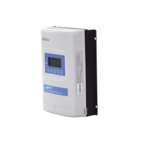 Controlador Solar MPPT 40A 12/24/36/48 V, Máximo Voltaje de Circuito Abierto Voc 150 Vcc, Configurable para Baterías de Litio