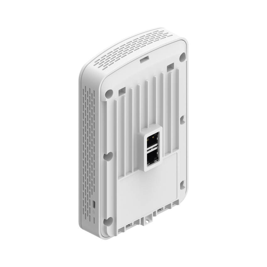 Punto de Acceso Empresarial Wi-Fi 6 / Con diseño para Pared /  3 Puertos Gigabit (1 con Salida PoE) / Doble banda en ( 2.4 y 5 GHz) / Hasta 2.5 Gbps / Gestión desde la Nube / Alimentación PoE af