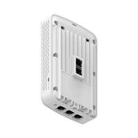 Punto de Acceso Empresarial Wi-Fi 6 / Con diseño para Pared /  3 Puertos Gigabit (1 con Salida PoE) / Doble banda en ( 2.4 y 5 GHz) / Hasta 2.5 Gbps / Gestión desde la Nube / Alimentación PoE af