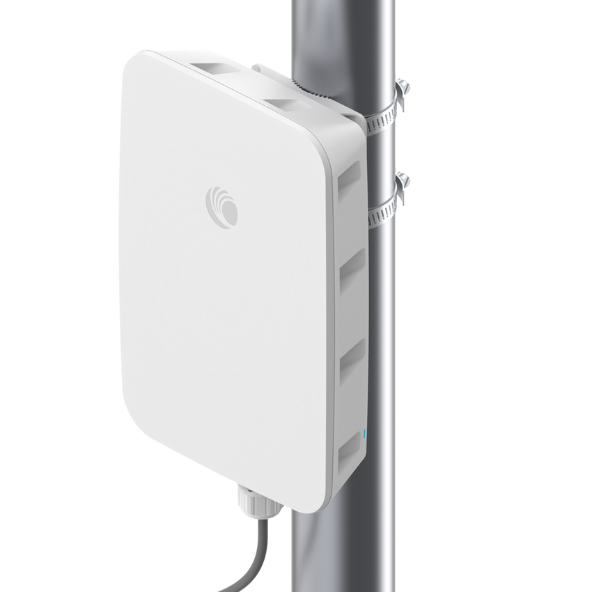 Punto de Acceso para exterior / cnPilot XV2-23T / WiFi 6 / Doble banda / Filtrado de Aplicaciones / hasta 256 clientes / gestión desde cnMaestro / IP67 / Hasta 2.4 Gbps