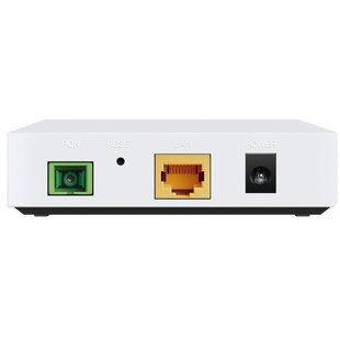 ONU/ONT - Unidad de Red Óptica XPON dual EPON/GPON / 1 Puerto RJ45 10/100/1000 Mbps / 1 puerto XPON Conector SC/APC / Equipo Bridge / Longitud de Onda Up: 1310 nm Dw: 1490 nm