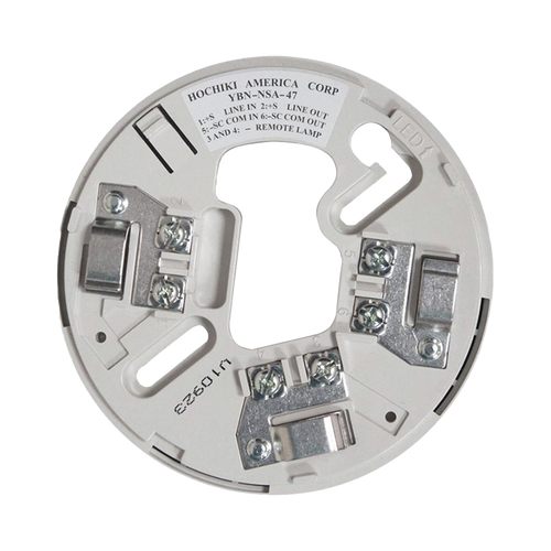 Base De 4" Color Hueso Para Sensores Análogos Direccionales Hochiki (0300-06830) 7TH Edición UL268