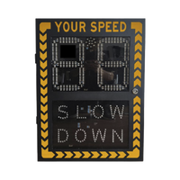 Radar Medidor de Velocidad de 2 Dígitos  / Puerto de Red/ Detección de Exceso de Velocidad / Rango de 2 a 99 km/h