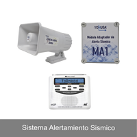 KIT de Alertamiento SISMICO con Audio Oficial SASMEX