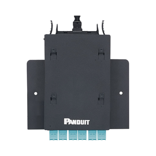 Soporte para Montaje de Un Casete HD Flex de 6 Puertos, Para Aplicaciones Por Zona, Color Negro