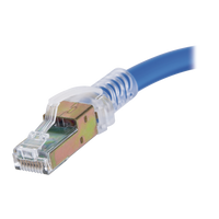 Patch Cord Z-MAX Cat6A UTP, CM/LS0H, 2.13 Metros (7 Pies), Color Azul