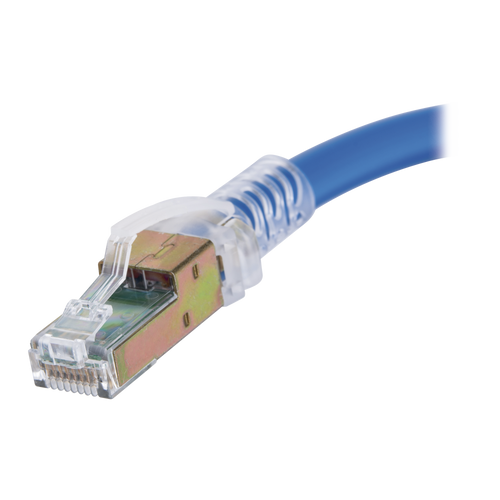 Patch Cord Z-MAX Cat6A UTP, CM/LS0H, 2.13 Metros (7 Pies), Color Azul