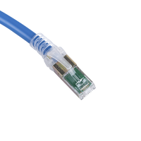 Patch Cord Z-MAX Cat6A UTP, CM, 2.13 Metros (7 Pies), Color Azul, Versión Bulk (Sin Empaque Individual)