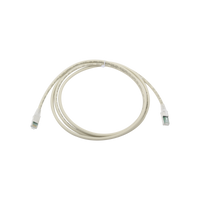 Patch Cord Z-MAX Cat6A S/FTP, CM/LS0H, 5ft, Color Gris, Versión Bulk (Sin Empaque Individual)