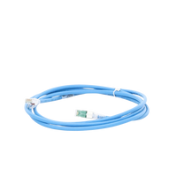 Patch Cord Z-MAX Cat6A S/FTP, CM/LS0H, 2.13 Metros (7 Pies), Color Azul, Versión Bulk (Sin Empaque Individual)
