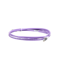 Patch Cord Z-MAX Cat6A S/FTP, CM/LS0H, 2.13 Metros (7 Pies), Color Violeta, Versión Bulk