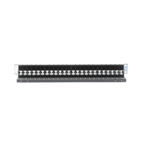 Patch Panel Z-Max, Blindado, de 24 Puertos, Modular (Vacío), Plano, 1UR