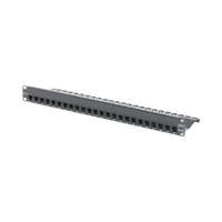 Patch Panel Z-MAX, Blindado, de 24 puertos, Modular (vacío), Plano, 1UR