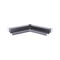 Patch Panel Z-MAX de 48 Puertos, Blindado, Modular (Vacío), Angulado, 1UR