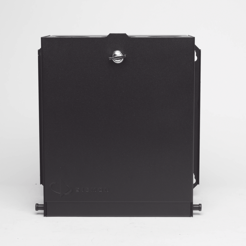 Caja de Zona (Punto de Consolidación), de 24 Puertos, Ideal para Soportar Cableado en una Gran Variedad de Áreas de Trabajo, Compatible con Conectores MAX, Z-MAX, o TERA, Color Negro