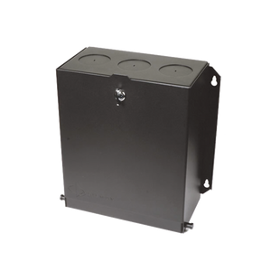 Caja de Zona (Punto de Consolidación), De 24 Puertos, Ideal para soportar cableado en una gran variedad de áreas de trabajo, compatible con Conectores MAX, Z-MAX, o TERA, Color Negro