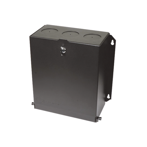 Caja de Zona (Punto de Consolidación), De 24 Puertos, Ideal para soportar cableado en una gran variedad de áreas de trabajo, compatible con Conectores MAX, Z-MAX, o TERA, Color Negro