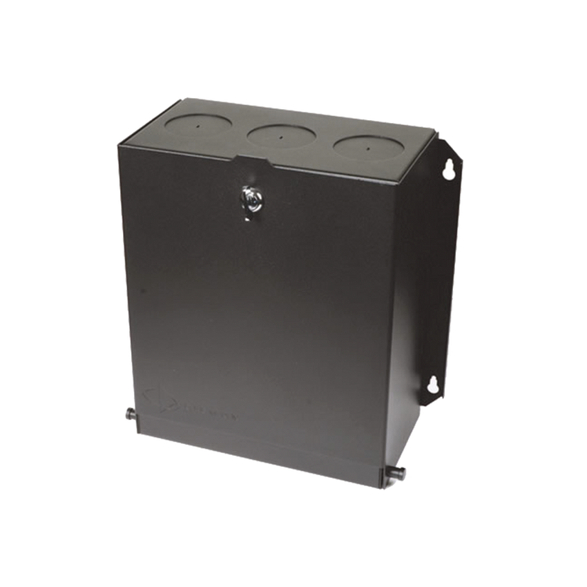 Caja de Zona (Punto de Consolidación), De 24 Puertos, Ideal para soportar cableado en una gran variedad de áreas de trabajo, compatible con Conectores MAX, Z-MAX, o TERA, Color Negro