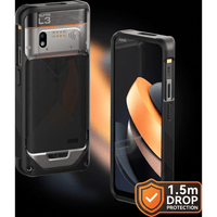 Funda Protectora / Silicona Reforzada / Protección 1.5 m (4.9 ft) / SUNMI L3 / Acceso Completo / Negro