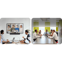 Barra de Videoconferencia Yealink A40 Todo en Uno para Salas Medianas con Panel Touch CTP-25