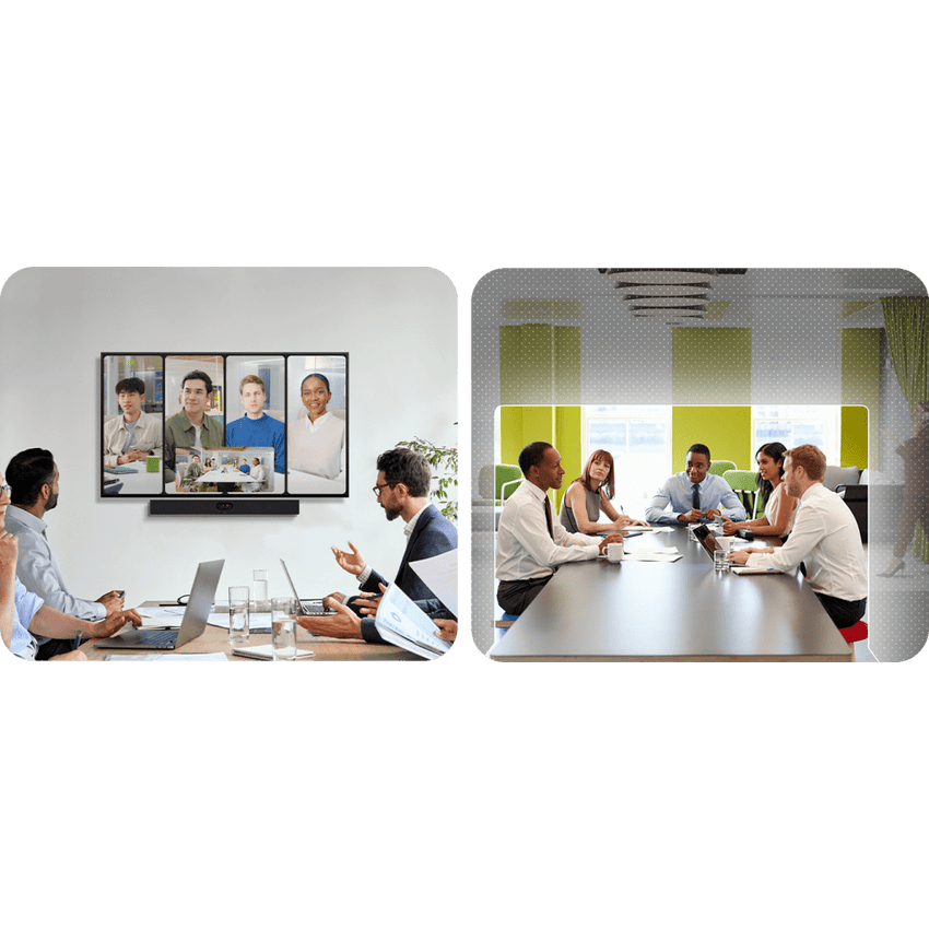 Barra de Videoconferencia Yealink A40 Todo en Uno para Salas Medianas con Panel Touch CTP-25