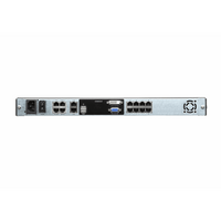 CONSOLA LCD DUAL RAIL CON SWITCH KVM POR IP INTEGRADO MULTI-INTERFAZ | CAT 5 DE 8 PUERTOS DE 1 CONSOLA LOCAL Y 1 CONSOLA REMOTA