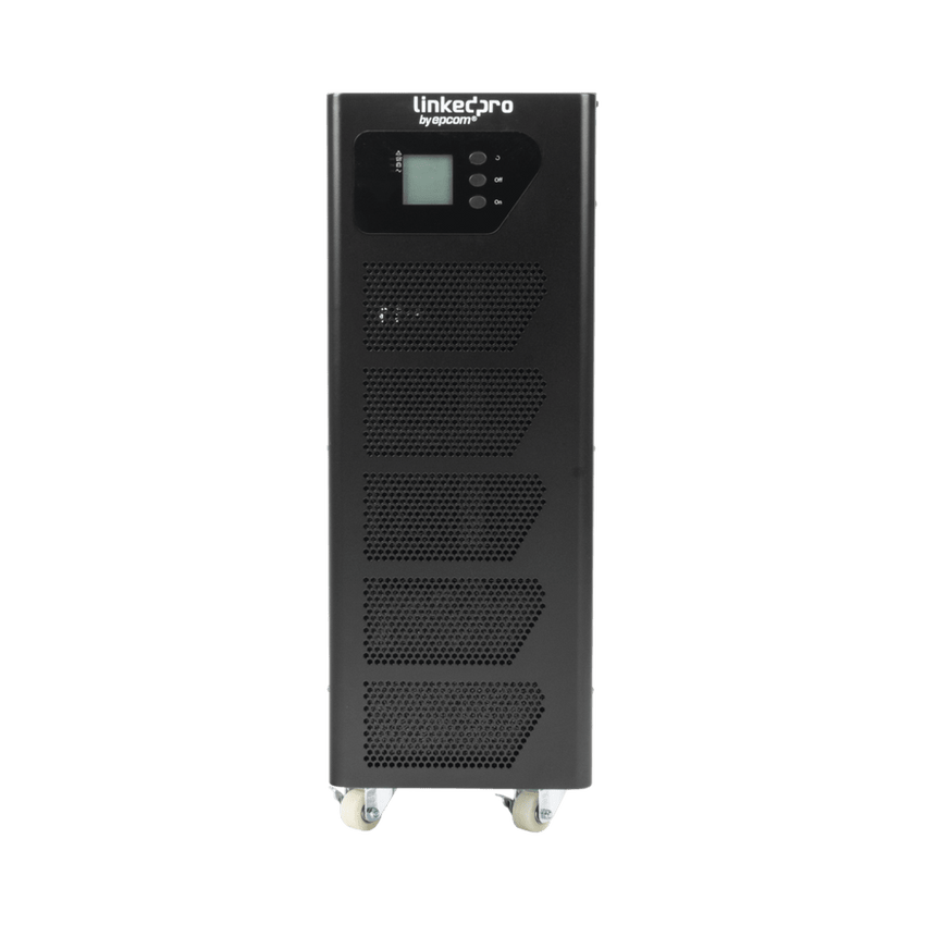 UPS de 6000 VA, Online Doble Conversión, 200 - 240 Vac de Entrada, Fase Dividida 120V/120V + N, sin Baterías con Kit de Cables de Conexión de Baterías