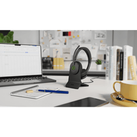 Diadema Bluetooth Yealink BH74 con Cancelación Activa de Ruido Híbrida, Base de Carga y Tecnología Acoustic Shield 3.0.