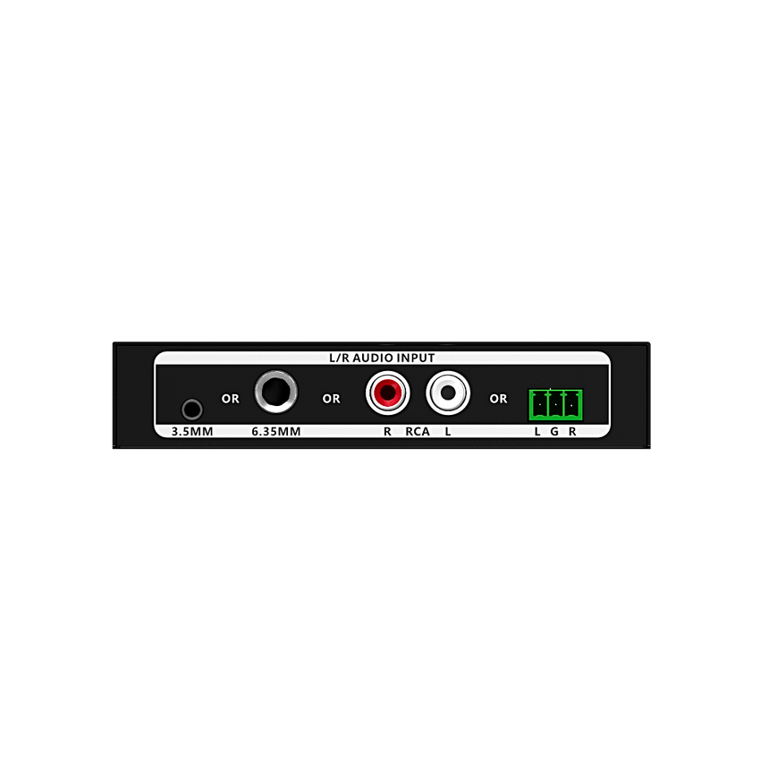 Extensor de Audio sobre IP | PCM 2.0 | 120 m | Matriz Flexible 1 a 1 / 1 a N / N a N | Interfaces Profesionales | Protección ESD | Solo Transmisor