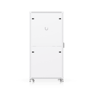 UACC Rack Cabinet 42U (600 × 1000 mm) – Gabinete de Piso Totalmente Ensamblado con Ventiladores Integrados, Paneles Removibles, Ruedas con Seguro y Puerta Frontal de Vidrio Templado