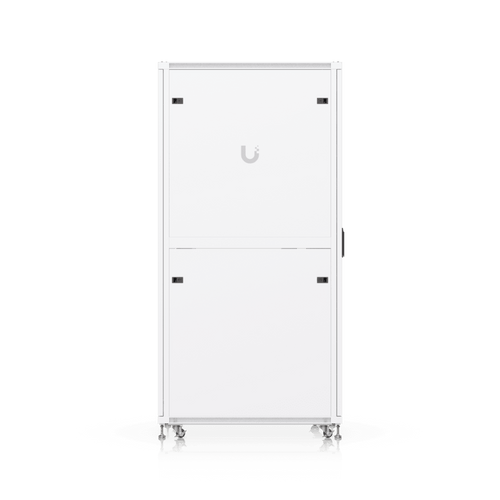 UACC Rack Cabinet 42U (600 × 1000 mm) – Gabinete de Piso Totalmente Ensamblado con Ventiladores Integrados, Paneles Removibles, Ruedas con Seguro y Puerta Frontal de Vidrio Templado
