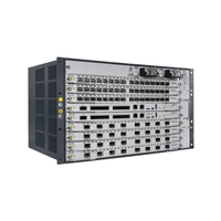 OLT Modular tipo Chasis GPON/XGS-PON Combo, 7 Ranuras de Servicio, Incluye 1 Tarjeta de Servicio de 16 puertos GPON
