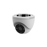 Cámara IP POE Inteligente / 2K 4MP (2304x1296) / IA Detección Humano-Vehiculo / Visión Nocturna Color / Audio Bidireccional / IP67 / Almacenamiento MicroSD 512GB