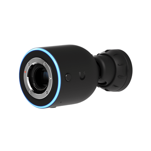 UniFi Protect AI DSLR – Cámara 4K PoE+ para Interior/Exterior con Sensor de Alta Sensibilidad, Lente Fija Gran Angular de 17 mm y Analítica Avanzada por IA