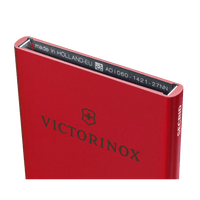Tarjetero / Almacenamiento Seguro 4-6 Tarjetas / Aluminio Duradero / Protección RFID / Sistema Deslizamiento Patentado / Color Rojo.