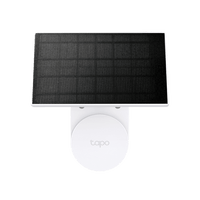 Panel Solar / 2.5 W Máximo / 5.2 V Voltaje / IP65 / Cable 4 m (13.1 ft) / Compatible Cámaras Tapo / Tipo-C + Micro USB / Montaje Ajustable