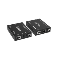 Extensor HDMI | Soporta KVM | Transmisión hasta 100 m | Cable CAT6 |  1080P@60Hz | Copia EDID automática | Sin compresión ni retraso | PoC
