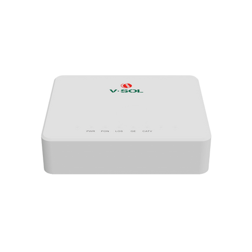 ONU Bridge Dual GPON/EPON con 1 Puerto SC/APC + 1 puerto LAN Gigabit + 1 puerto CATV