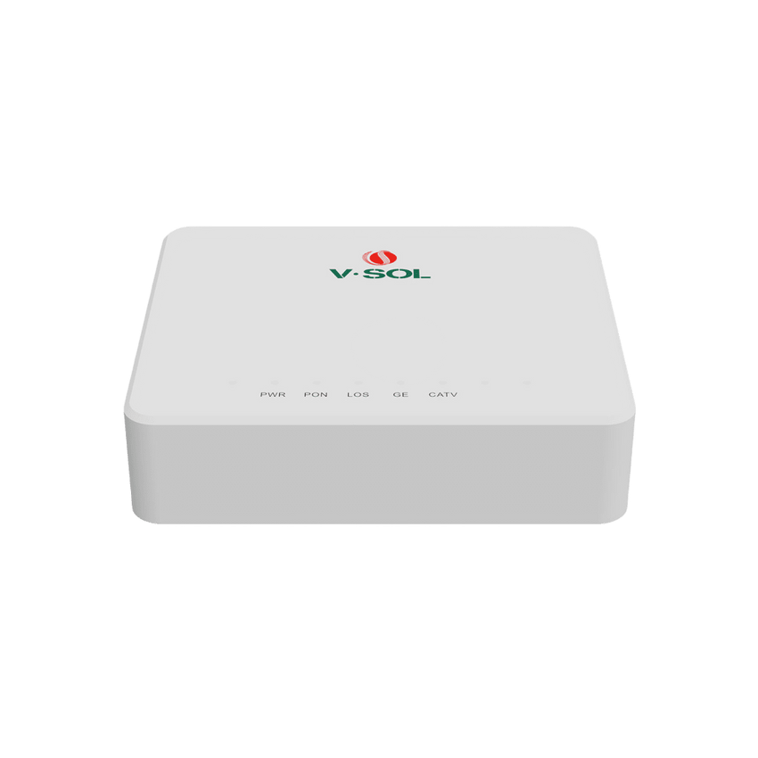 ONU Bridge Dual GPON/EPON con 1 Puerto SC/APC + 1 puerto LAN Gigabit + 1 puerto CATV