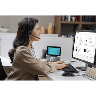 Diadema Alámbrica UH34 Lite Mono Teams de Yealink USB-C/A con Almohadillas de Espuma