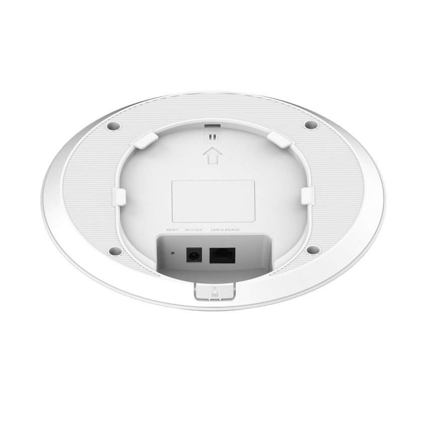 Punto de acceso Wi-Fi 7 para interior en techo hasta 3.57 Gbps doble banda 802.11be MU-MIMO 2x2